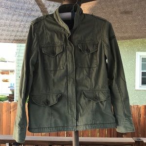 Army/floral inspired jacket